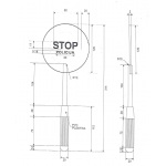 Tablica STOP policija ,granica, inspekcija itd