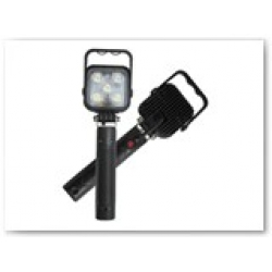WL LED Work Light, Rechargeable, 15W with Portable Pole 1000Lum