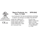 Rucna led Ex lampa XPR-5542GMX